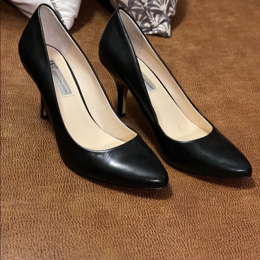 INC Black high heel shoes